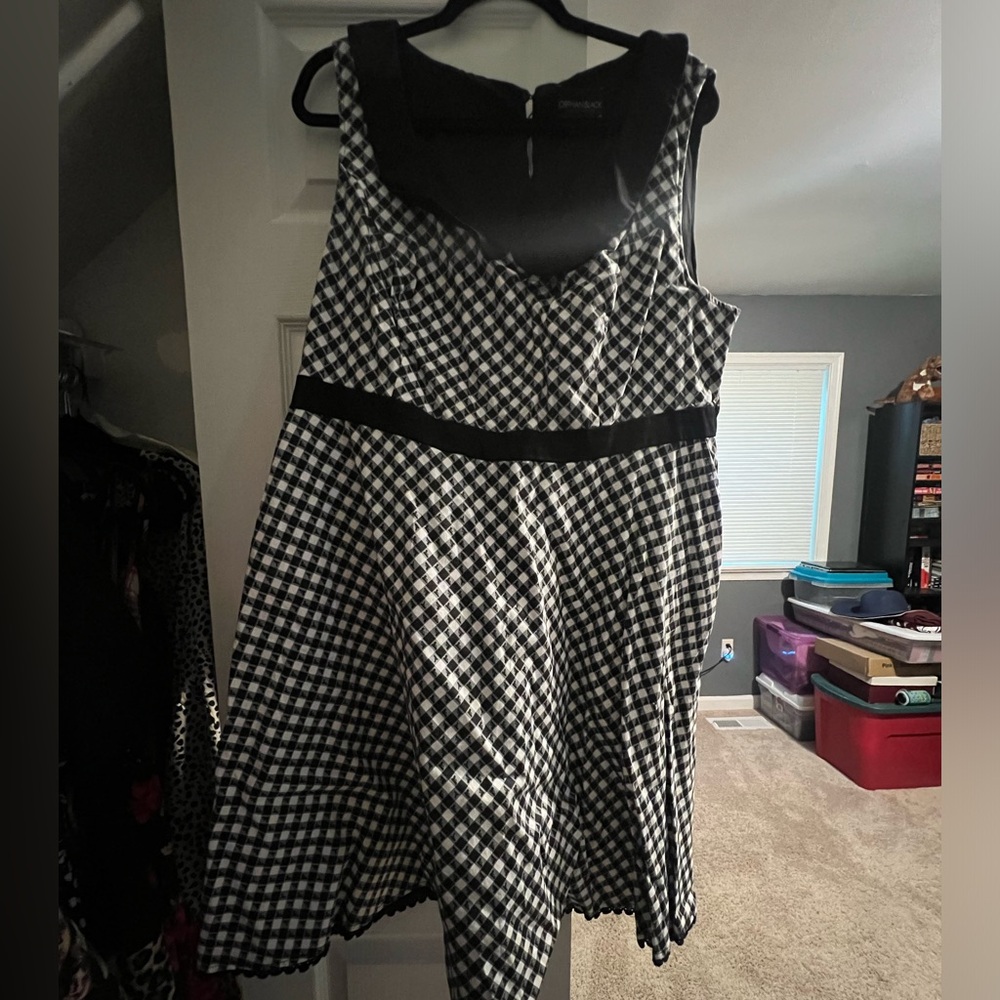 Plaid dress
